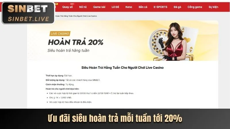 Thưởng nạp lại hàng ngày cho người chơi trên 2bong app